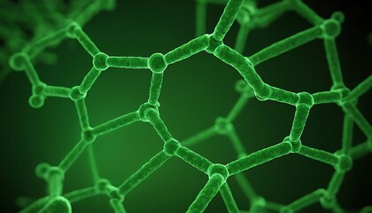 Abstract green molecule structure background for science and medical research,bokeh, connect, cyber, cyberspace, form, future, futuristic, graphic, information, matrix, molecular,165