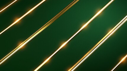 Poster - Gold luxury lines are set against a gold luxury background