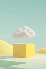 Poster - Cloud computing is a data storage technology, with copy space