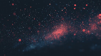 Poster - Digital code numbers create an abstract background that embodies coding technology and the principles of programming language