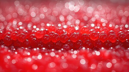 Poster - Vibrant red hearts patterns ideal for backgrounds, textures, or wallpaper designs