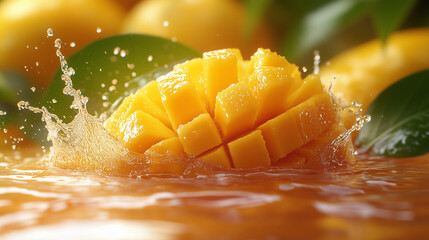 Sticker - fresh mango fruit