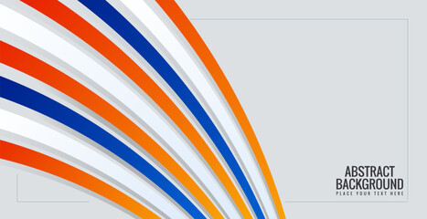 Wall Mural - Colorful abstract modern wave background