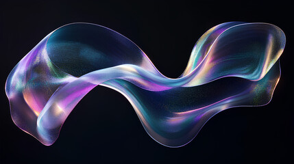Poster - abstract fractal background