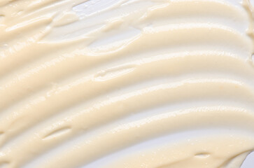 Wall Mural - The texture of a cosmetic cream or balm