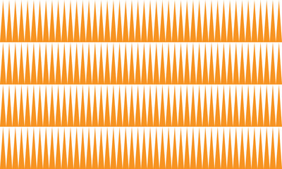 Wall Mural - abstract orange thick to thin line pattern suitable for background.