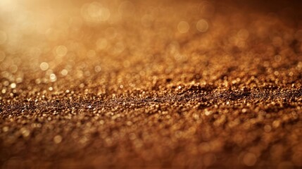 Poster - A close-up view of a textured surface with a warm, blurred background.