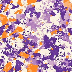 Wall Mural - Abstract orange and purple camouflage seamless pattern white background,GRUNGE MARBLE TEXTURE GRAIN ROUGH PURPLE ORANGE COLOR MINIMALIST ABSTRACT BACKGROUND