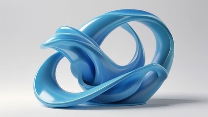 Poster - A 3D blue circle with the cee email symbol, a web communication icon