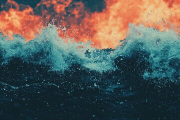 Poster - captivating visuals are created through abstract photography's exploration of shapes, colors, and in