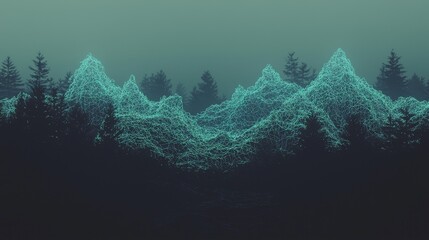 Poster - The use of long exposure in capturing abstract light painting, which includes neon trails and swirls, results in a dynamic design that showcases vibrant colors and motion, ultimately creating a
