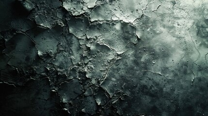 Aufkleber - A textured surface with cracks and variations in tone, evoking a sense of depth and age.
