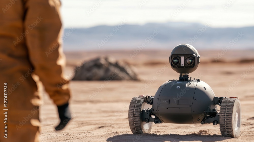 Bomb Disposal Concept, Remote Controlled Robot for Bomb Disposal ...
