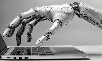 Poster - Robotic Hand Interacting with Laptop Keyboard