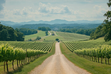 Wall Mural - North Carolina Wine