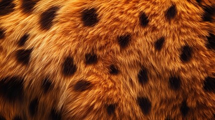 Poster - Magnificent close-up of a wildcat's fur, revealing intricate details. A study in texture and natural beauty. Close-up view of a wildcat's luxurious fur, A mesmerizing display of nature's artistry.