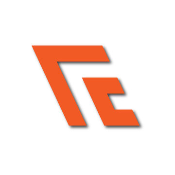 Web line modern color full logo design