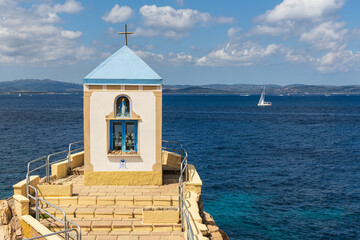 chiesetta all'isola della Maddalena, Sardegna