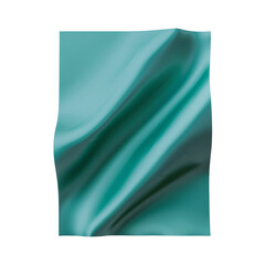 Abstract Teal Fabric