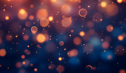 Poster - Fireworks, blurred background