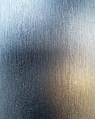 Poster - Brushed metal texture in silver and gold tones creating a modern industrial backdrop for design projects and photography