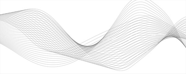 Abstract vector Technology flow grid blend curve wave line digital isolated energy, music dynamic gradient digital gradient transparent tech wave curve creative technology flowing smooth diagonal back