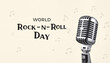 © Xenia - Vintage microphone for World Rock-n-Roll Day celebration