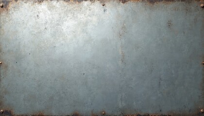 Aufkleber - Close-up of vintage metal texture featuring steel plate surface. Grey, silver colors, grunge rusty elements. Worn sheet with corrosion. Abstract steel, iron background for graphic design.
