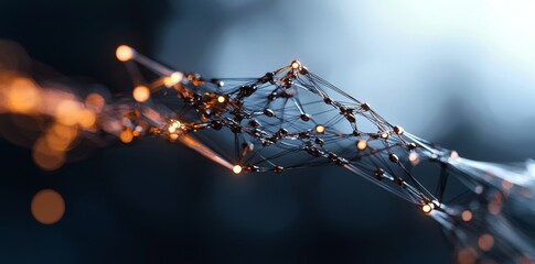 Poster - Futuristic virtual diagrams are revolutionizing the business industry's approach to buying and communication