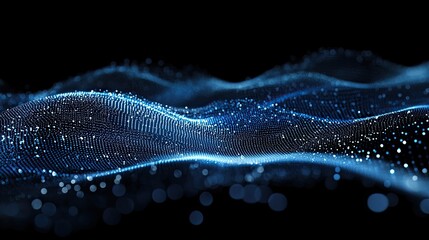 Poster - data technology background