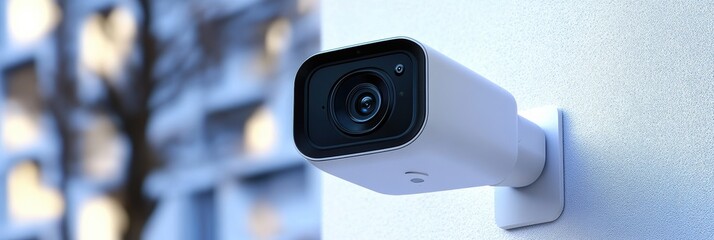 Poster - Video camera with motion detection offers high resolution in urban setting