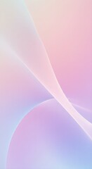 Wall Mural - Abstract pastel background with smooth curves and light beams. Soft gradient design for wallpaper, presentation, or artistic projects. Minimalist aesthetic in pink and blue tones.