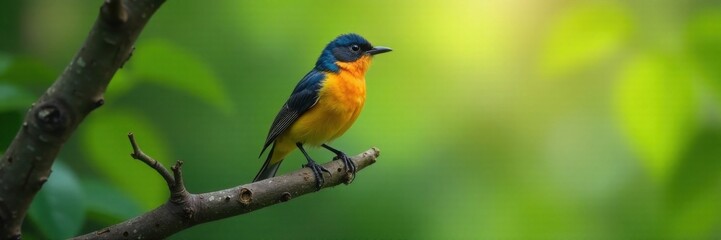 a bird perched on a tree branch, nature, silhouette, bird