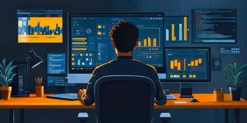 Poster - ai-driven productivity tools enhancing virtual collaboration and project management in remote work e