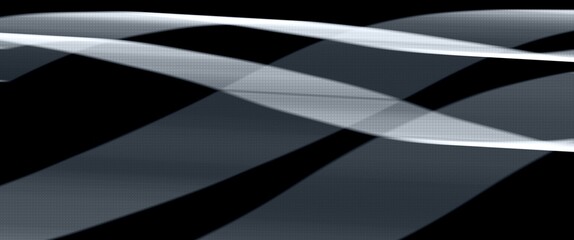 Poster - abstract grey wave background