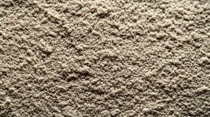 Poster - Detailed macro photograph of sand, showcasing its fine-grained texture and natural variations in color. Close-up Texture of Fine-Grained Sand: A Detailed View of Natural Grains. Sandy surface of grit