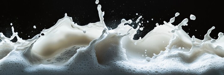Poster - creative graphic layouts for advertising water splashes in various contexts and themes