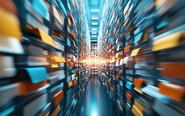 Poster - A futuristic automated document management system