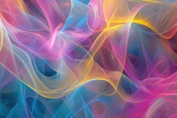 Fototapete - Vibrant Abstract Design