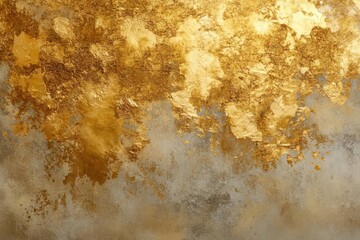 Sticker - Golden Texture Abstract Background: A Luxurious Visual