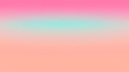 Poster - Soft Gradient of Colors Transitioning from Pink to Light Blue in Smooth Flow