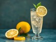 © Bamphen - Fresh glass of water with slices of lemon and a drizzle of honey, perfect for a refreshing and tasty beverage, refreshing, lemon, glass