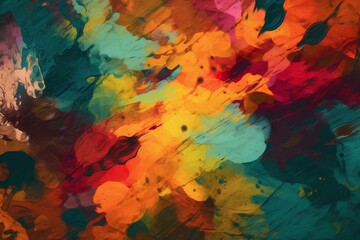 Wall Mural - abstract watercolor background