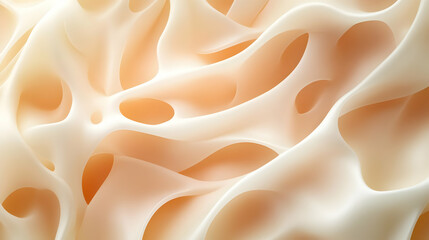 Poster - Abstract texture featuring soft, organic shapes with delicate hues, perfect for backgrounds, design projects, and digital art.