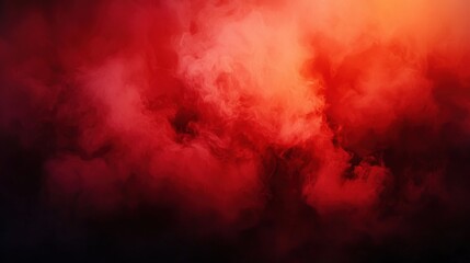 Wall Mural - Abstract red smoke texture with soft gradients