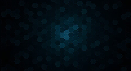 Hexagons pattern. Geometric abstract background with simple hexagonal elements. Medical, technology, or science design.