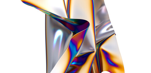 Poster - Chromatic Fusion: Where Colors Converge in a 3D Background