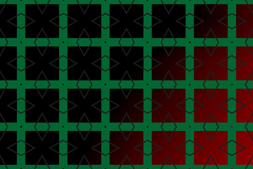 Poster - Abstract seamless pattern of geometric shapes. Mosaic background. Vector illustration