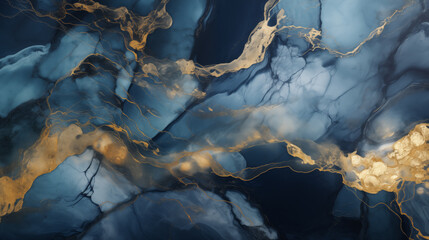 Aufkleber -  Marble effect background. Fluid art texture. Backdrop with abstract mixing paint effect. Mixed paints for interior poster.