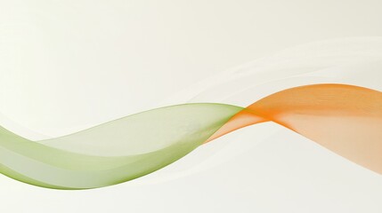 Poster - Elegant flow of soft colors with gentle curves and gradients
